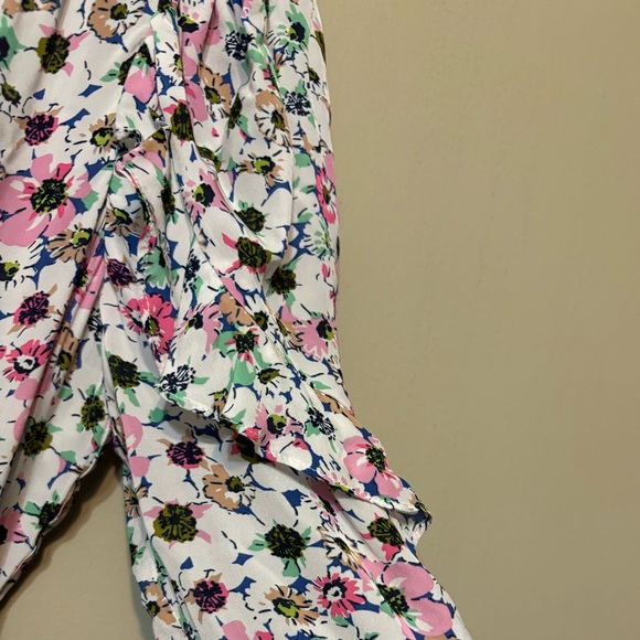 BERENICE PARIS Reece Dress Venice Beach, Boho Floral Wrap Maxi Hi-Low - Picture 8 of 14